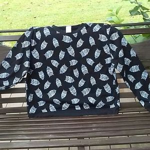 Owl sweat shirt